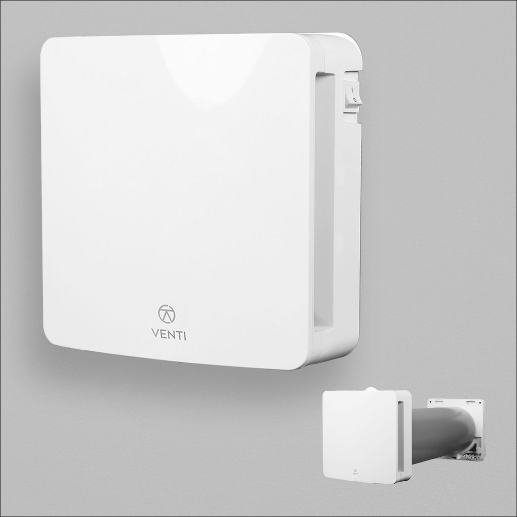 AUREN Decentralised Single-Room MVHR Ventilation Fan Unit (srMVHR)